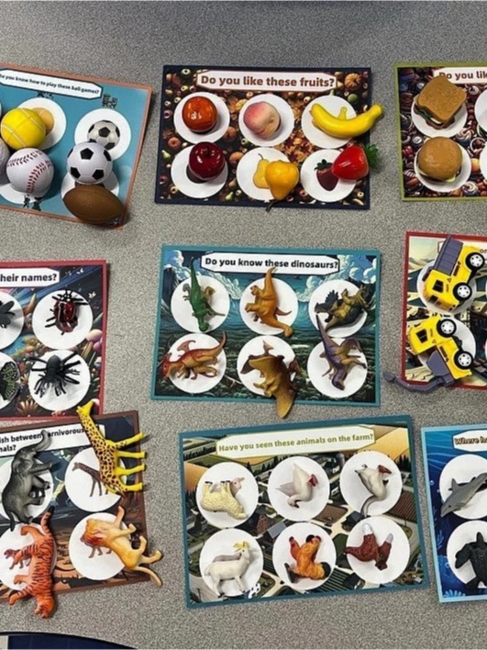 Learning sorting activity